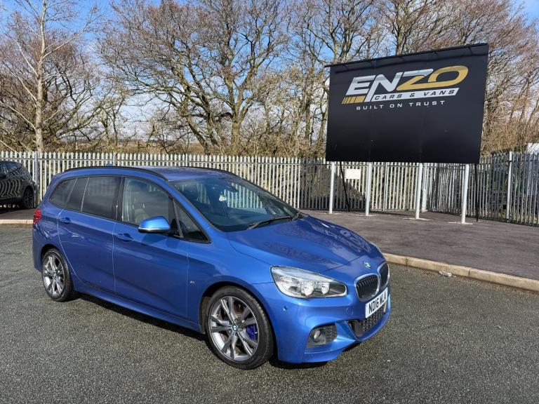 2016 66 REG BMW 220D M SPORT AUTOMATIC GRAN TOURER 2.0 DIESEL 5 DOOR MPV EURO 6