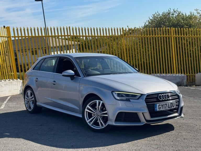2017 Audi A3 1.6 TDI S line Sportback Euro 6 (s/s) 5dr HATCHBACK Diesel Manual