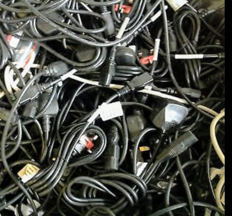 Job Lot 50x Kettle Type Computer Power Leads
