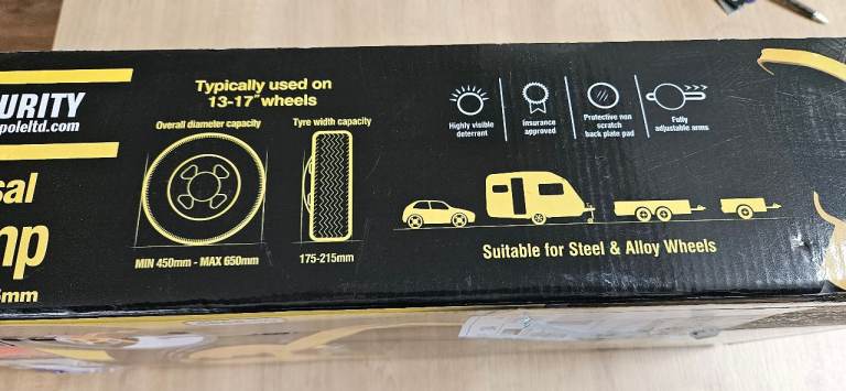 Universal Wheel Clamp