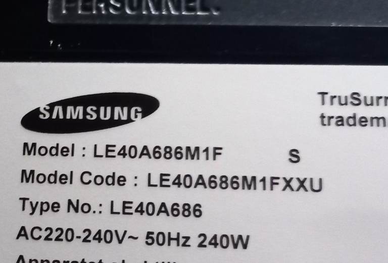 Samsung 40inch Freeview TV