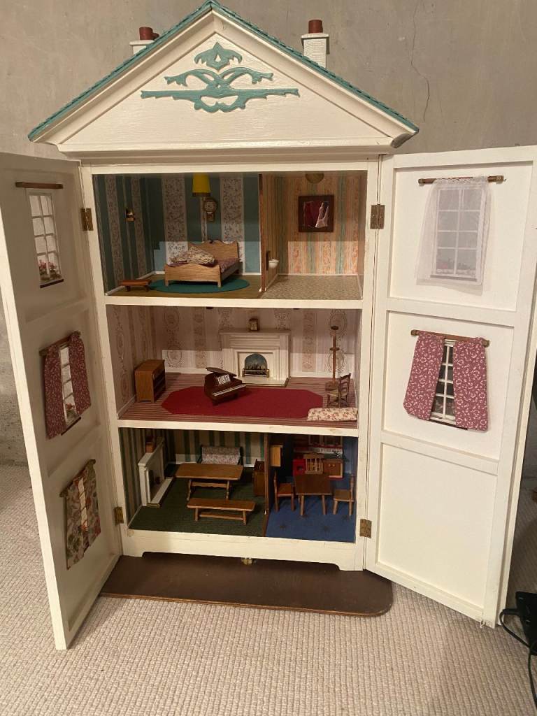 image for Hand made vintage dolls house
