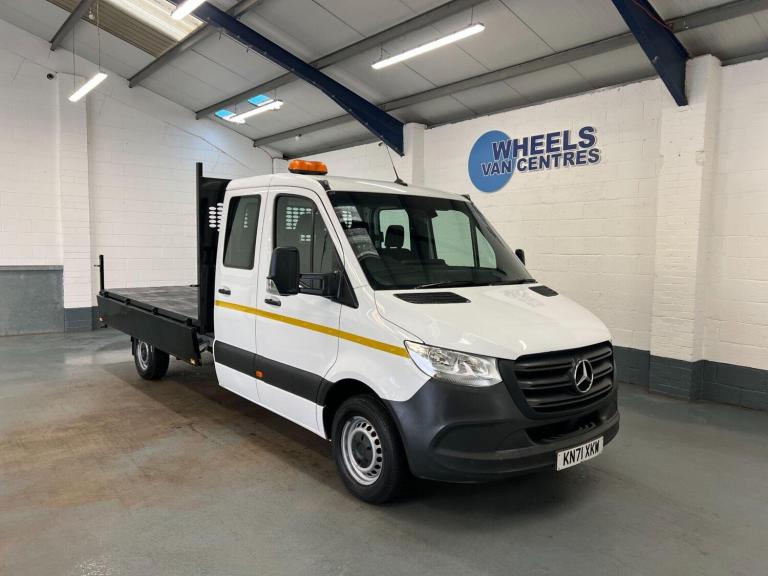 2021 Mercedes-Benz Sprinter 3.5t Progressive Crew Cab Tipper CHASSIS CAB DIESEL Manual