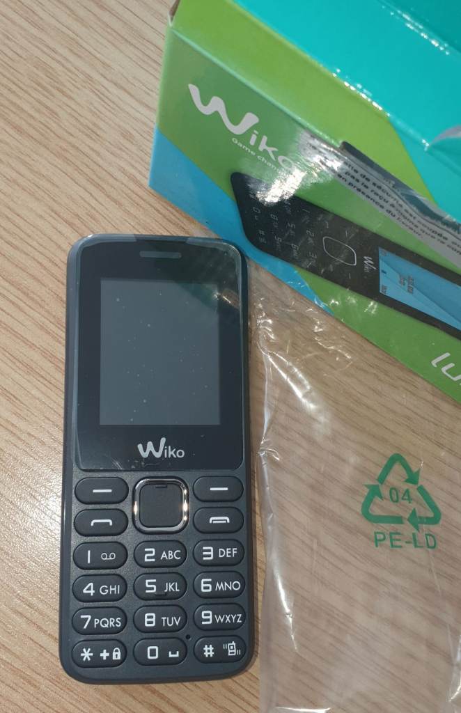 WIKO Lubi4 Dual Sim Black Mobile Phone BNIB