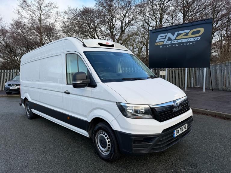 2021 71 REG MAN TGE 3.140 2.0 DIESEL 140PS FWD AUTOMATIC LWB PANEL VAN ULEZ 
