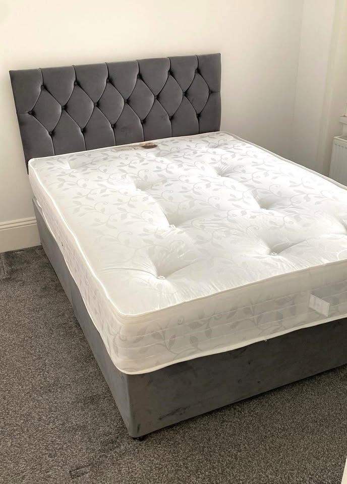 ❄️ Affordable Divan Bed Furniture – 3ft Single, 4ft6 Double, 5ft King Size – 20% Discount