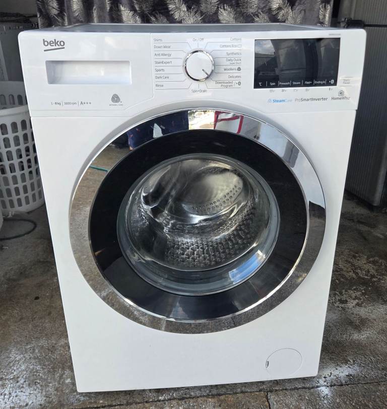 Beko Washing Machine 8kg 1600rpm – ProSmart Inverter FREE DELIVERY INSTALLATION 