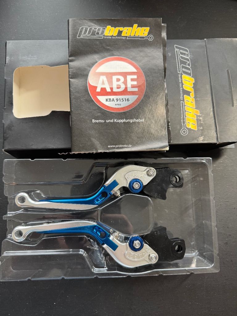 Brake and clutch lever for BMW Megamoto/Enduro HP2, new