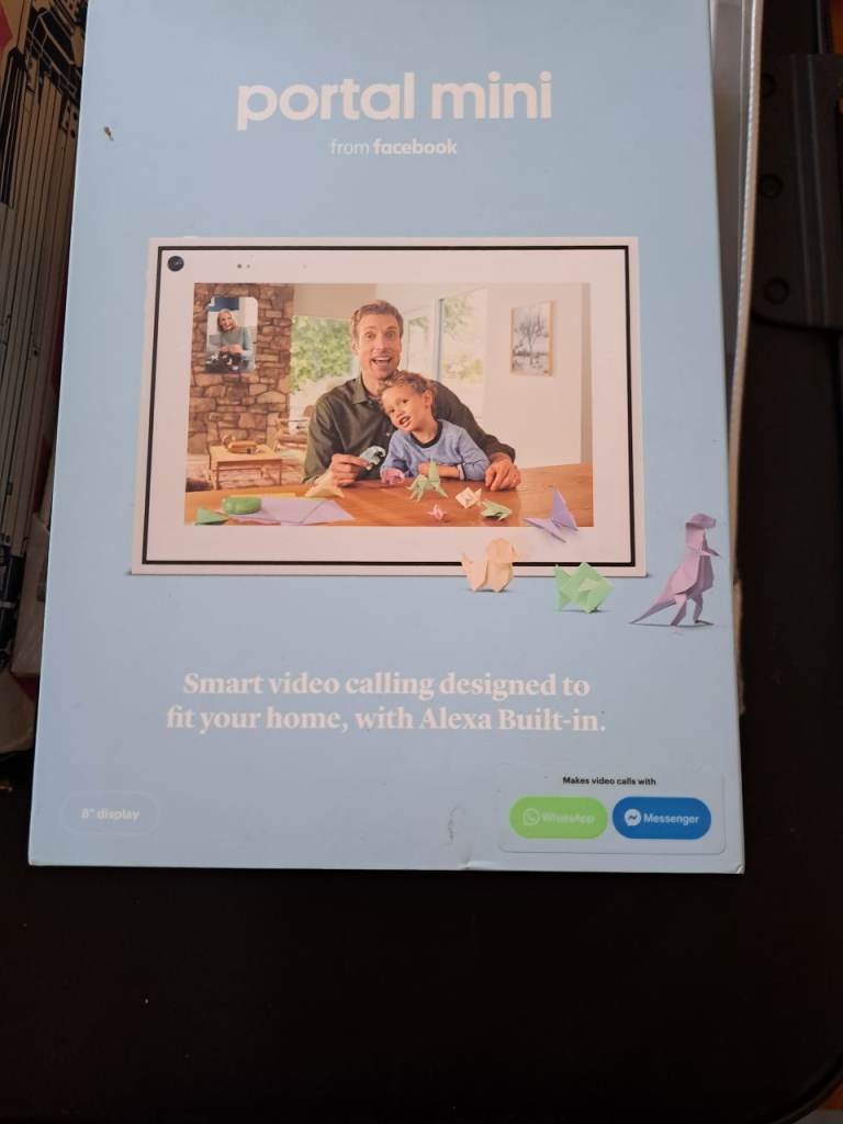 Facebook Portal Mini – Smart Video Calling Device, New