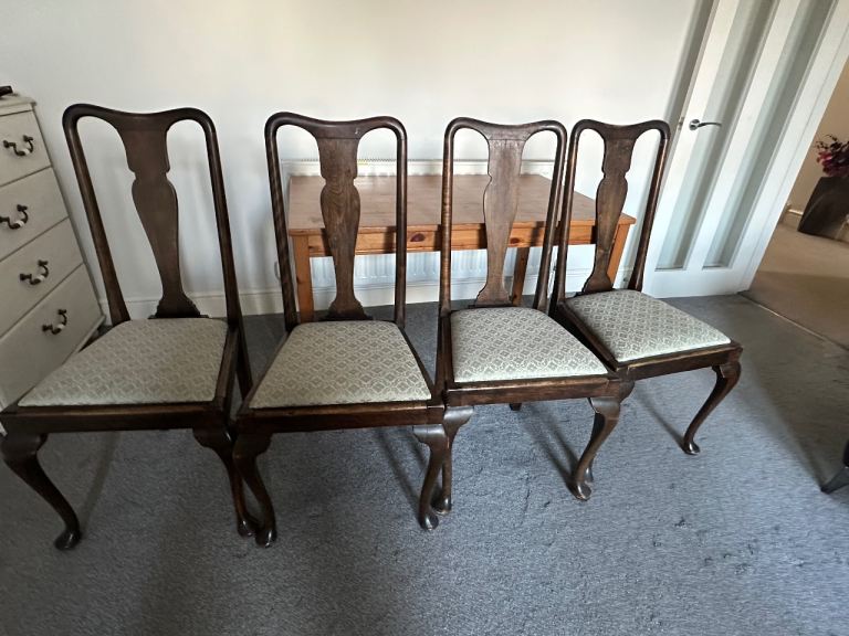 Antique dining chairs