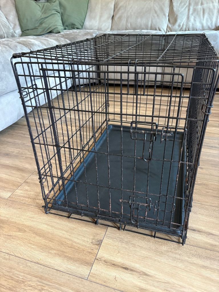 Foldable Metal Dog Crate
