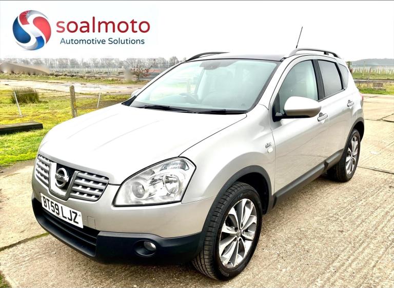 2010  NISSAN QASHQAI 1.6 N-Tec*12m mot*Full History*Pan roof*Clmiate*Aircon
