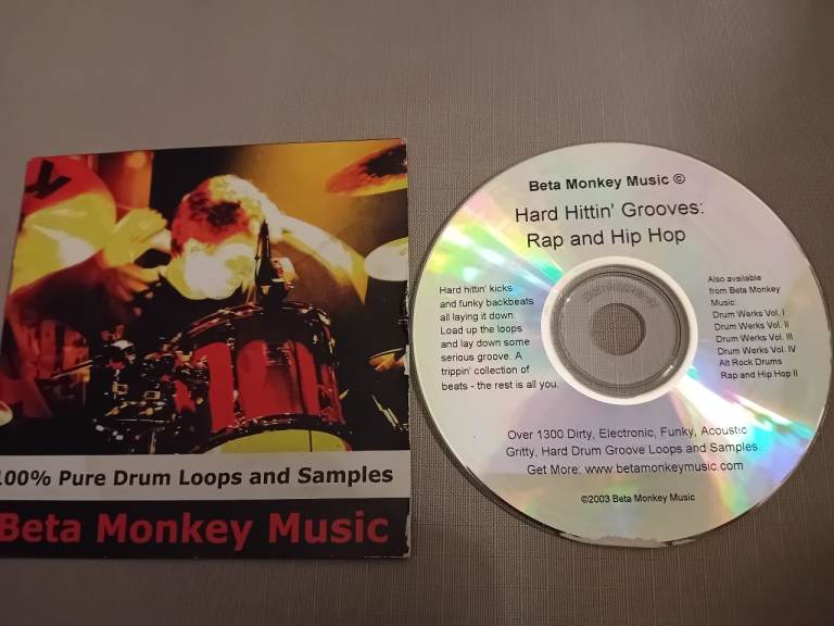 Beta Monkey Drum Loop CDs