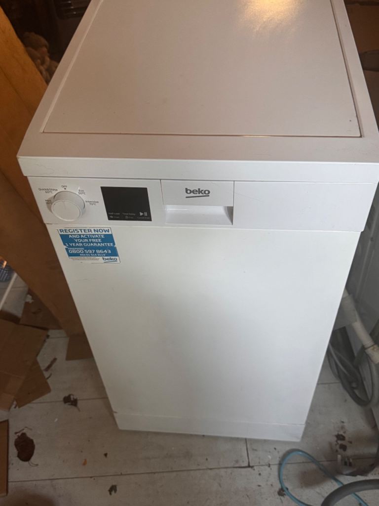 Beko slimline dishwasher