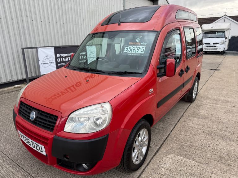 2006 Fiat Doblo Dynamic M-JET Diesel Camper Van 1 Berth 