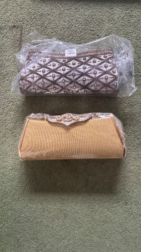 Two NEW Evening Clutches – Perfect for Special Occasions