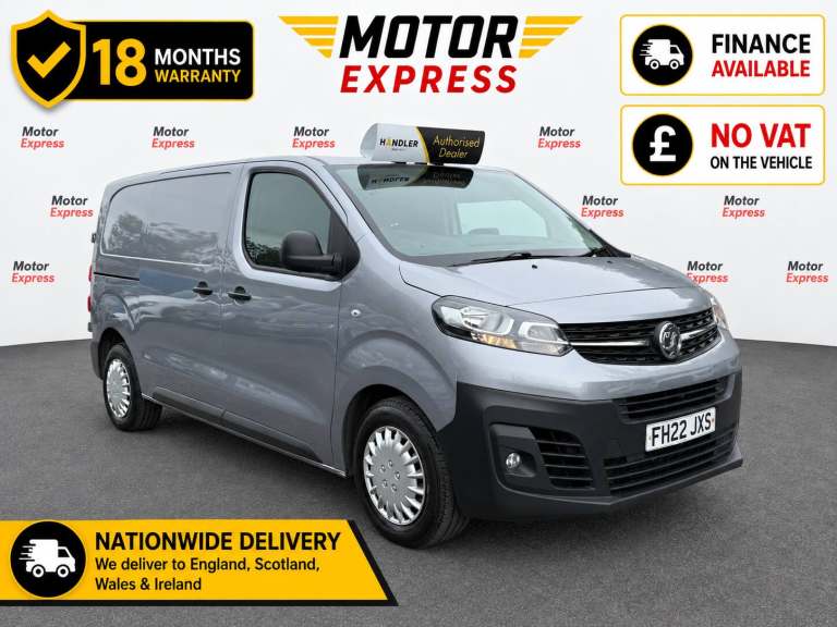 2022 Vauxhall Vivaro 3100 2.0d 145PS Dynamic H1 Van PANEL VAN Diesel Manual