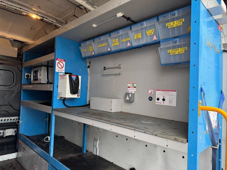 2018 Ford Transit 350 2.0 TDCi 130ps L2 H3 MWB WORK SHOP Van EX BT FULL UTILITY SPEC PANEL VAN Di...