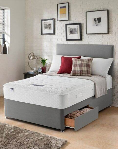 Quality Double Divan Bed Base with Storage & Mattress Included  An freedelivery 