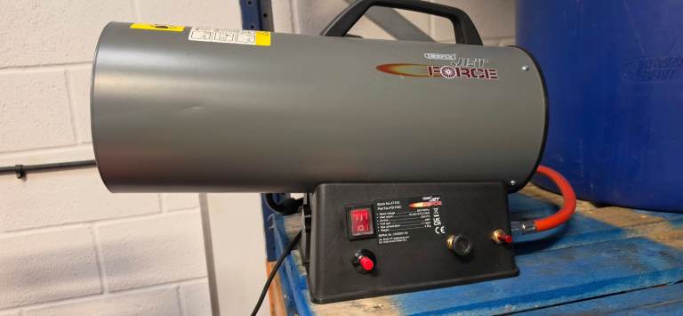 Sealey Jet Force PSH15C Gas Heater - Good Condition