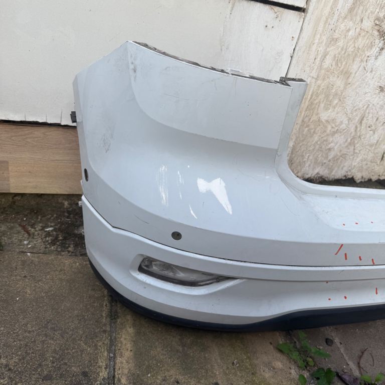 Volkswagen T-Cross R Line 2020 Rear Bumper White