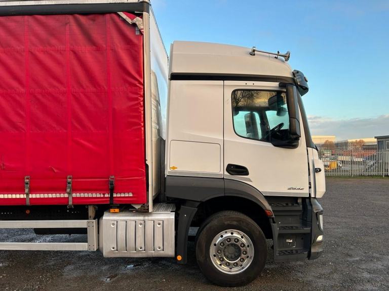 MERCEDES ACTROS 2532 *EURO 6* 26 TONNE CURTAINSIDE 2019 – BV19 JXK