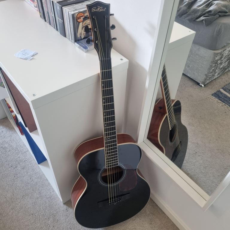 East Coast Acoustic Guitar  Black