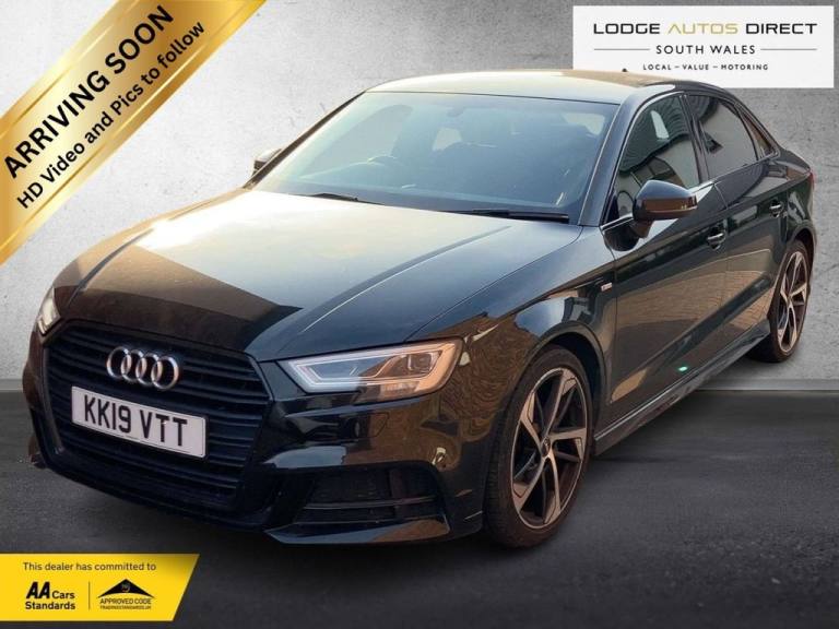 2019 Audi A3 1.0 TFSI 30 Black Edition Saloon 4dr Petrol Manual Euro 6 (s/s) (116 ps) Saloon Petr...