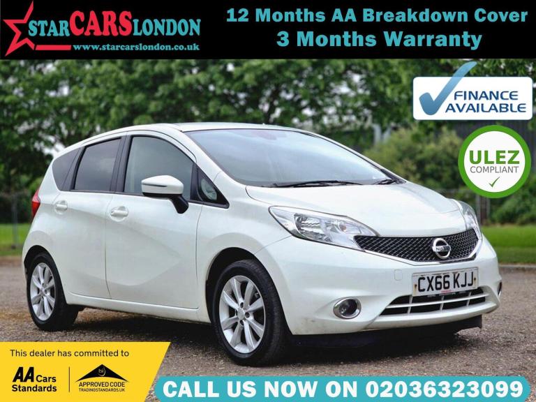 2016 Nissan Note 1.2 DiG-S Acenta Premium 5dr Auto MPV PETROL Automatic