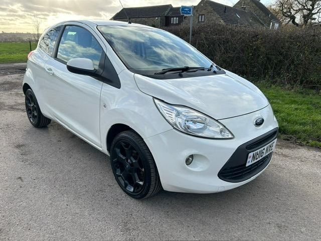 2016 Ford Ka 1.2 Zetec White Edition 3dr HATCHBACK Petrol Manual