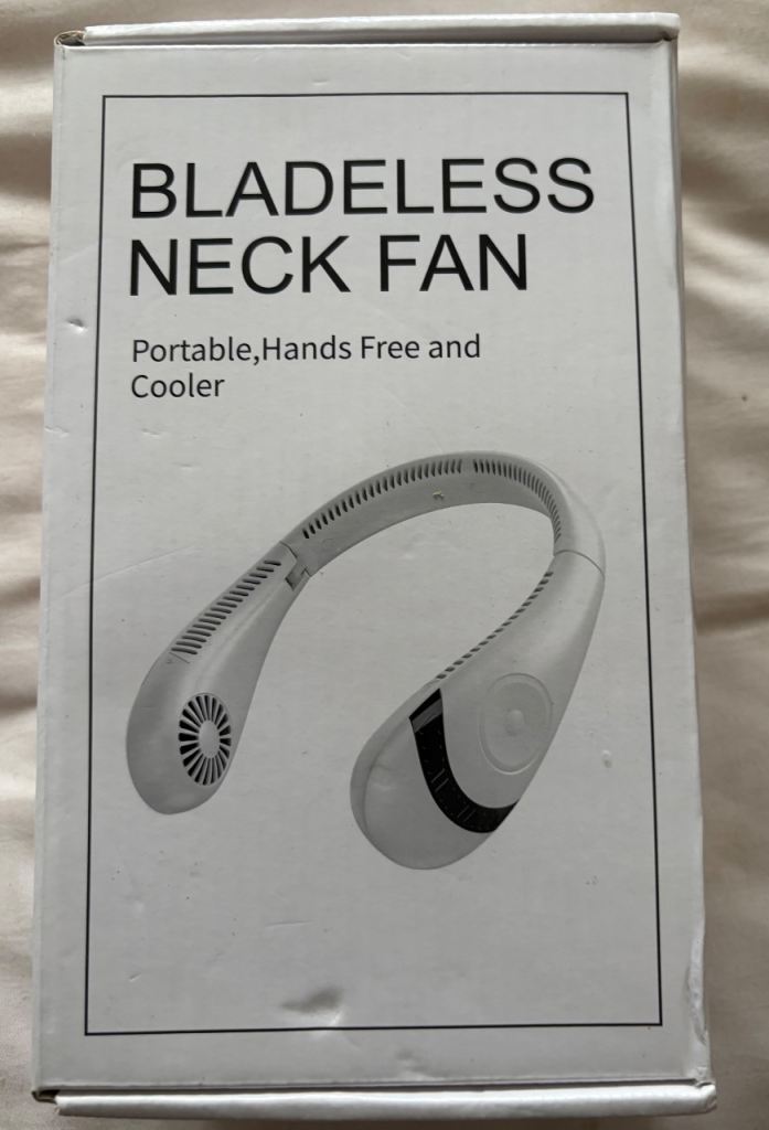 Bladeless Neck Fan – Portable and Hands-Free