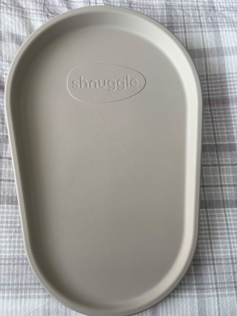 Shnuggle foam changing mat with anti slip and slight incline