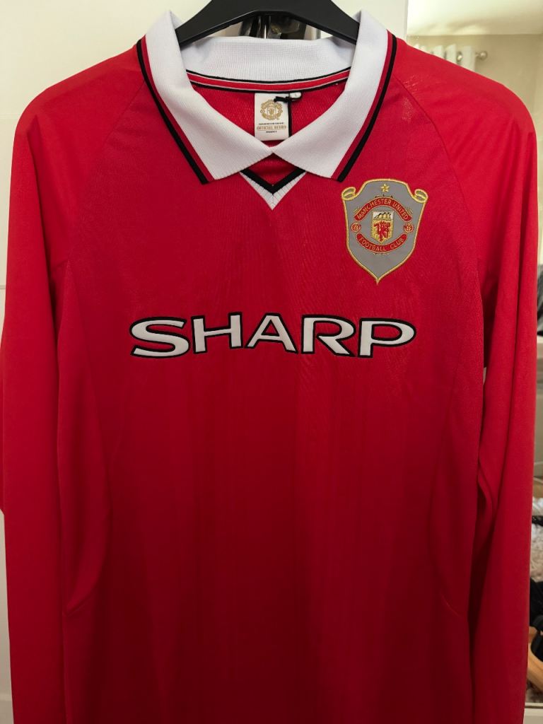 Manchester United Champions League final 99 shirt