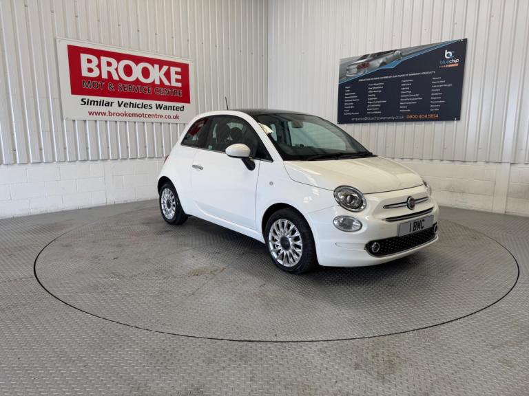 2018 Fiat 500 1.2 Lounge 3dr HATCHBACK PETROL Manual