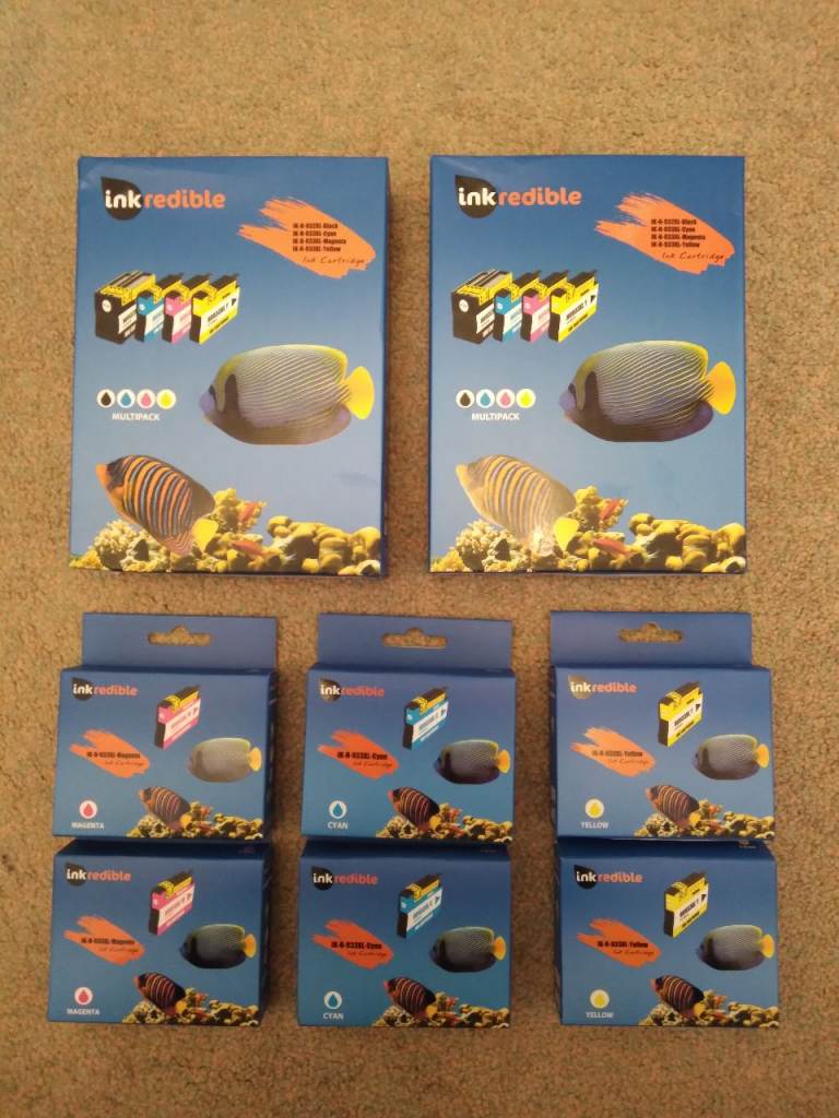 HP 932 and 933 ink cartridges