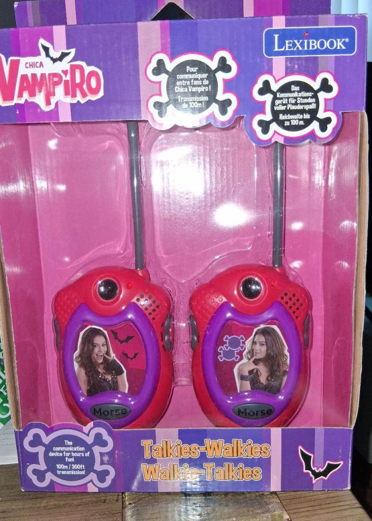 Lexibook Chica Vampiro Walkie Talkies wth Digi Camera - Brand New