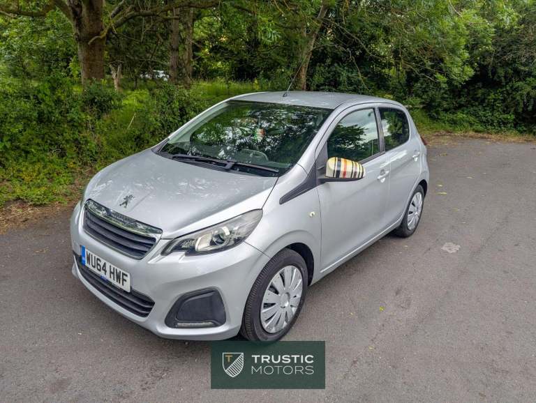 PEUGEOT 108 1.0 VTi Active Silver Manual Petrol 2014