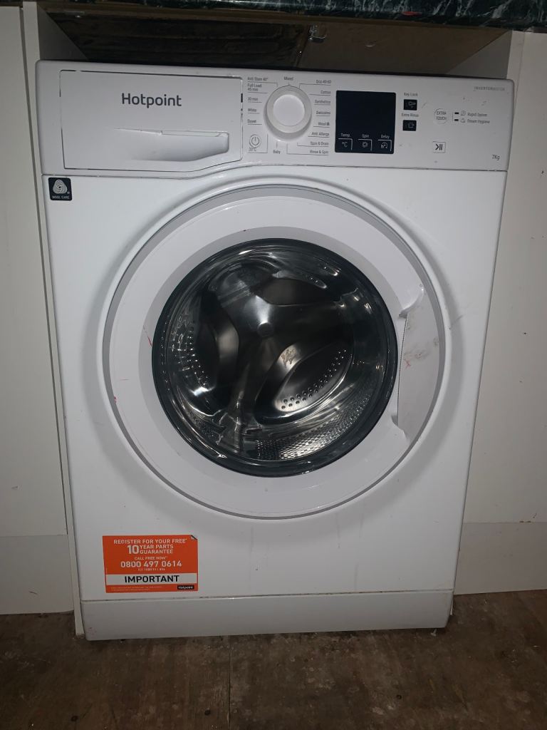7kg hotpoint washing machine 