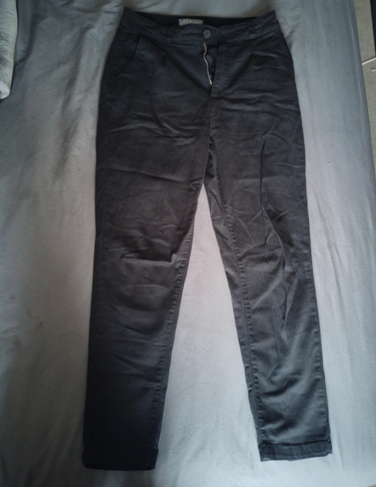 Primark Black Chino like high waisted pants
