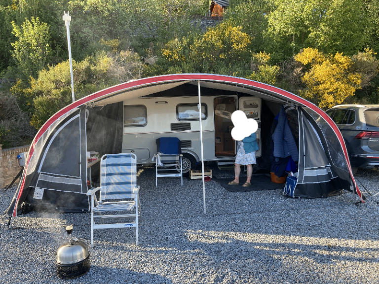 Fortex Aronde full awning for Eriba Touring Triton Caravan