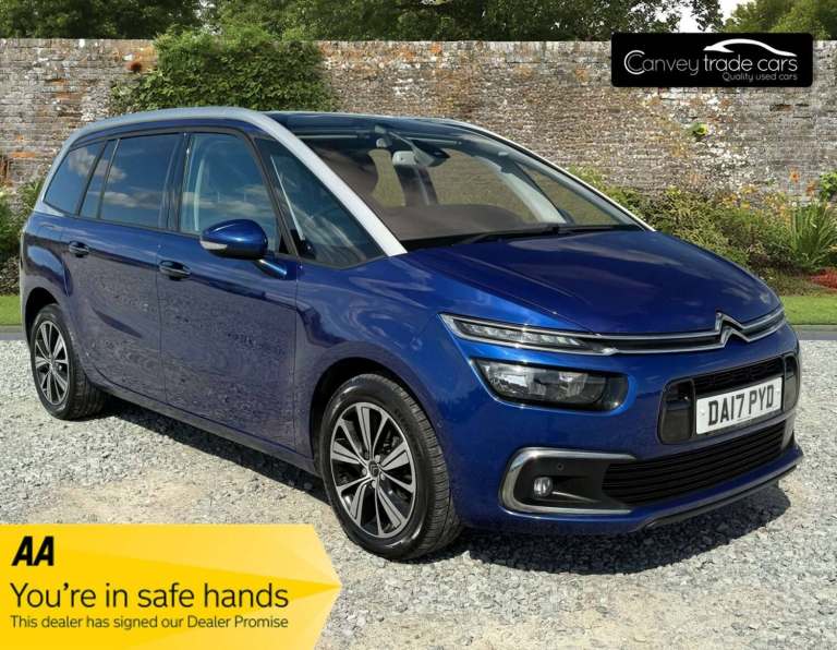 2017 Citroen C4 Picasso 1.6 C4 Grand Picasso Flair Blue HDi S/S 5dr MPV Diesel Manual