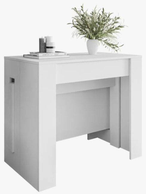 Extendable White Dining Table – New, Versatile Design