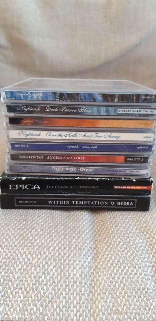 Symphonic metal job lot Nightwish Within Temptation Epica includes rare stuff