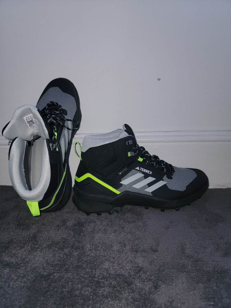 Adidas Terrex Swift Boots – Black/Grey , Size 11.5 UK BRAND NEW