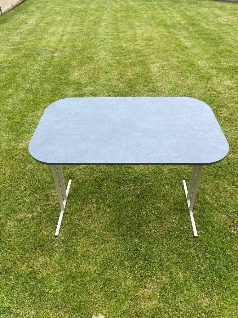 Folding table for Caravan / Motor Home/ Camper van - Swift Caravan -Grey marble finish - New