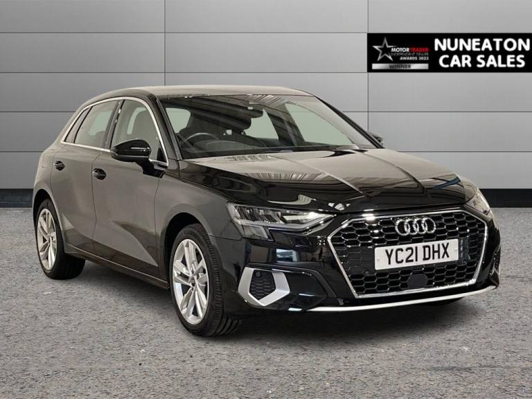 2021 Audi A3 1.0 TFSI 30 Sport Sportback 5dr Petrol S Tronic Euro 6 (s/s) (110 ps) Hatchback Petr...