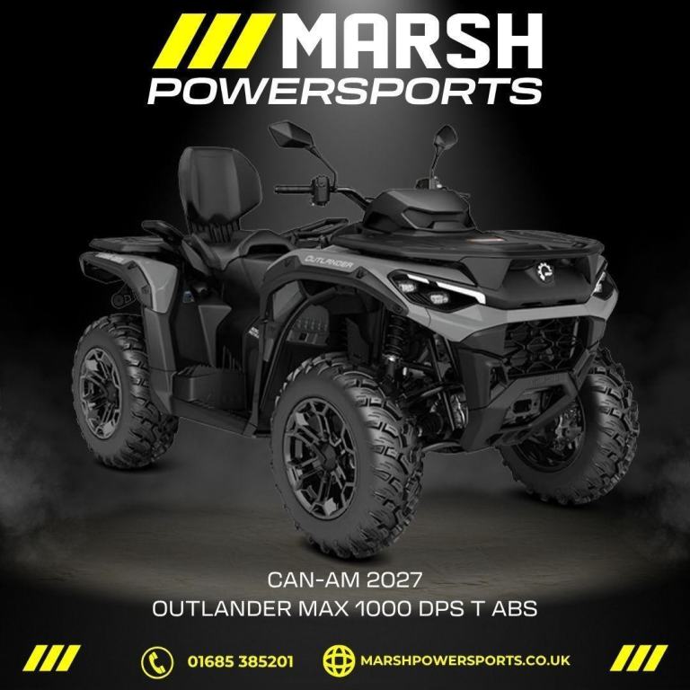 Can-Am Outlander MAX 1000 DPS T ABS 2027 - Can-Am Main Dealer - Order Now!