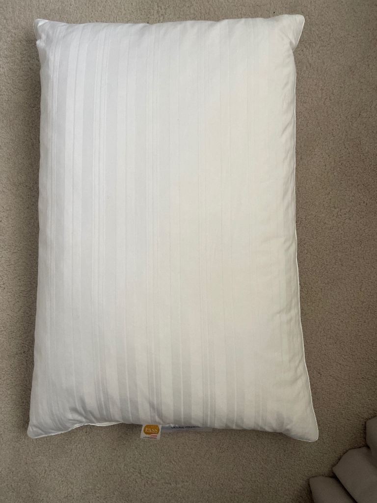 Luxury European goose feather and down.