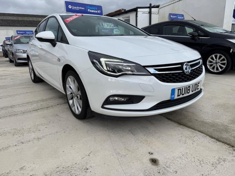 2018 Vauxhall Astra 1.4i 16V Tech Line Nav 5dr HATCHBACK Petrol Manual