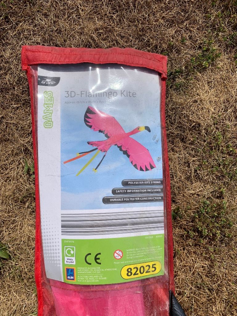 New 3D Flamingo Kite – Fun Outdoor Toy